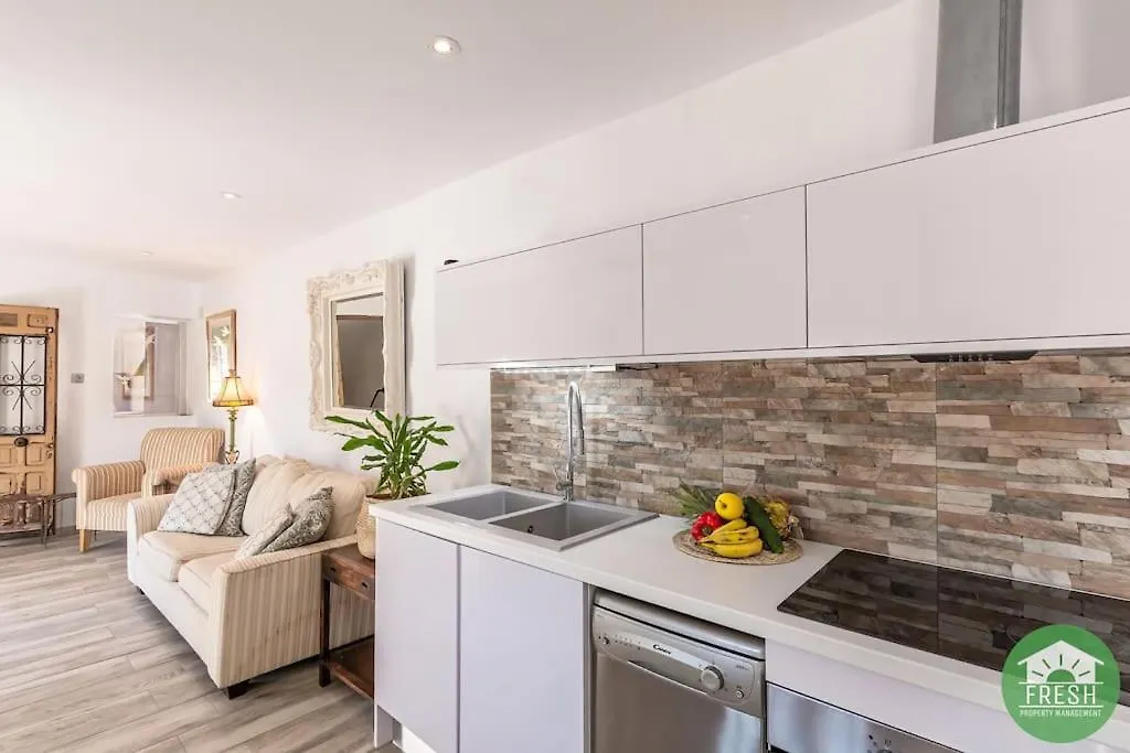 Town House With Roof Terrace In Heart Of Vinuela Apartment